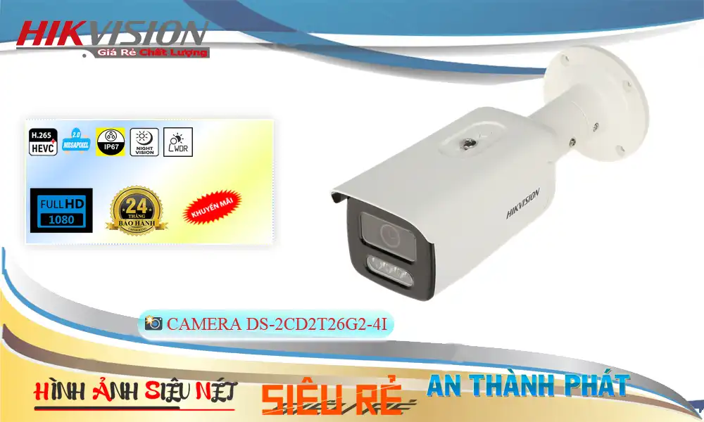 ❂  Camera DS-2CD2T46G2-4I Tiết Kiệm