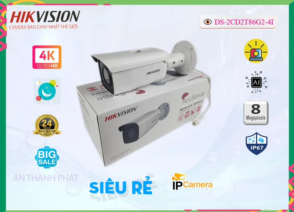 Camera Hikvision DS-2CD2T86G2-4I,Chất Lượng DS-2CD2T86G2-4I,DS-2CD2T86G2-4I Công Nghệ Mới,DS-2CD2T86G2-4IBán Giá Rẻ,DS