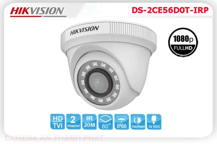 CAMERA HIKVISION DS 2CE56D0T IRP,Giá DS-2CE56D0T-IRP,phân phối DS-2CE56D0T-IRP,DS-2CE56D0T-IRP Camera An Ninh Công Nghệ