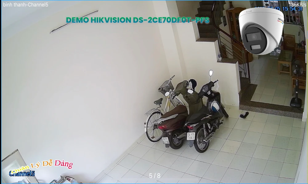 DS-2CE70DF0T-PFS sắc nét Hikvision