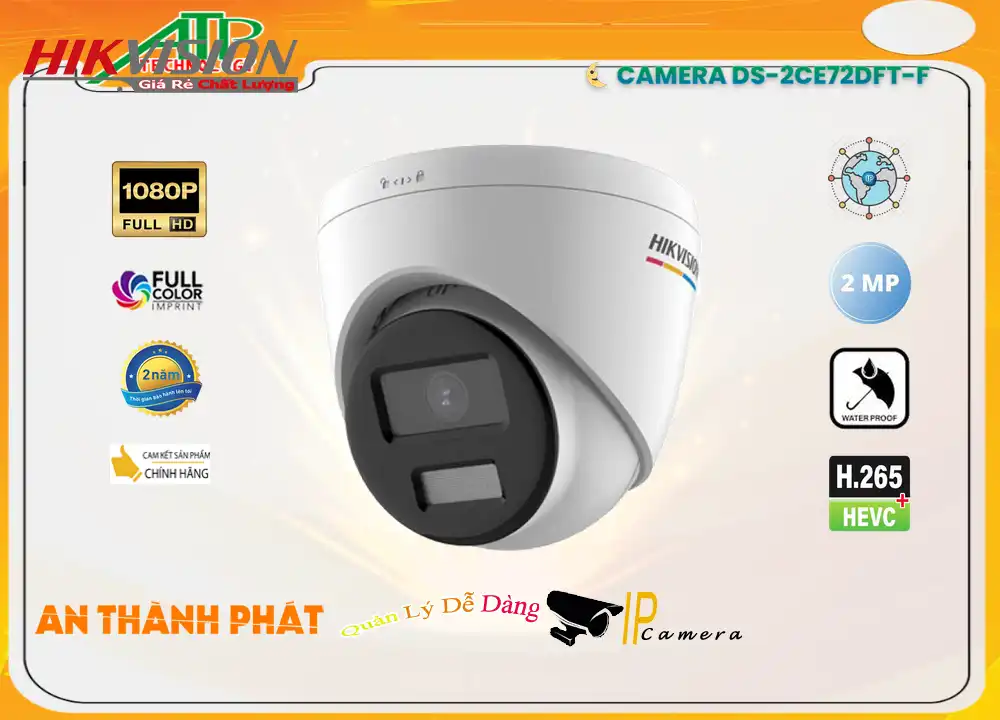 Camera An Ninh Hikvision DS-2CE72DFT-F Giá rẻ,DS 2CE72DFT F,Giá Bán DS-2CE72DFT-F,DS-2CE72DFT-F Giá Khuyến