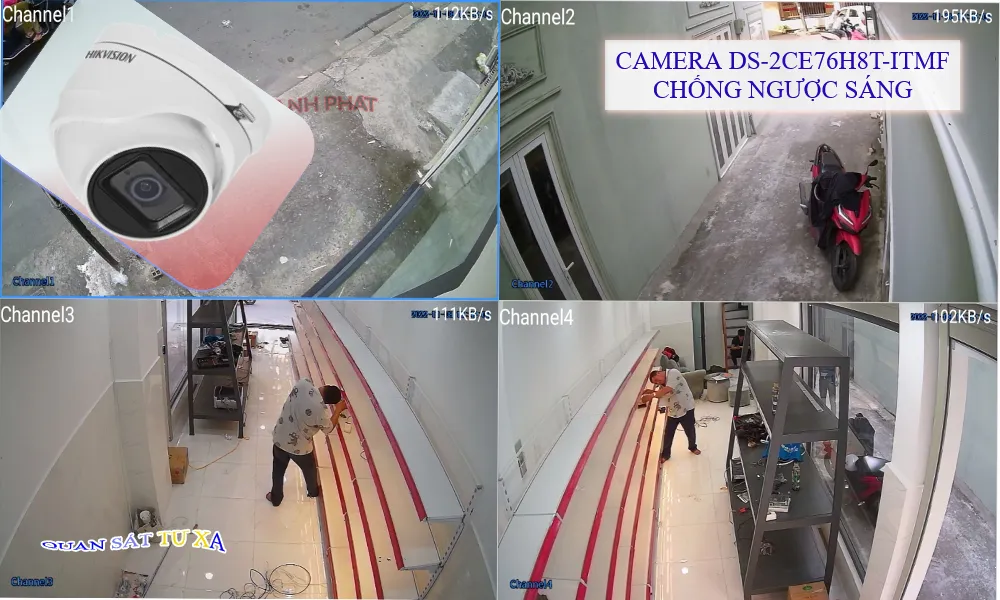 DS-2CE76H8T-ITMF sắc nét Hikvision