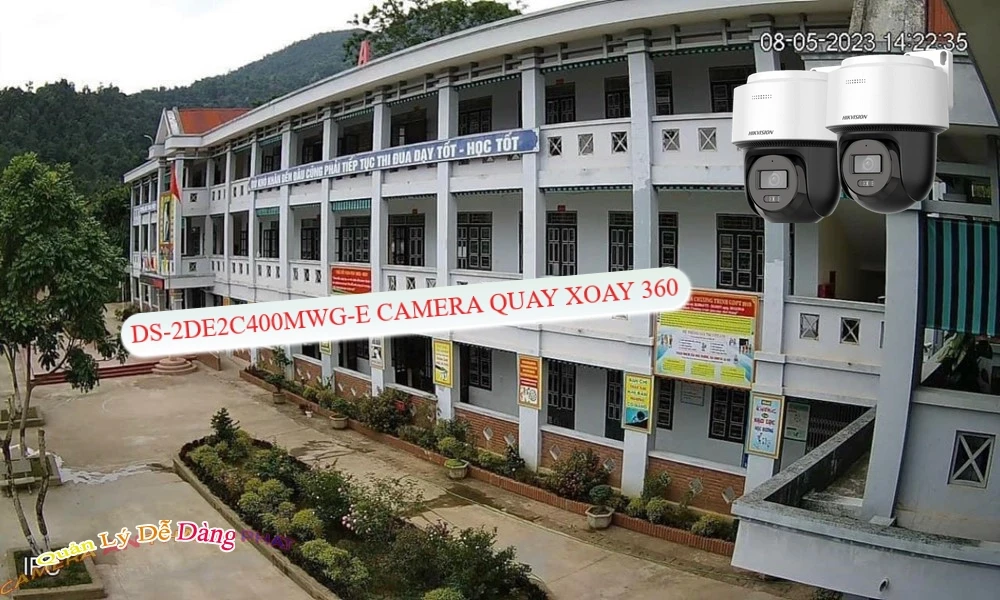 ✅ Hikvision DS-2DE2C400MWG-E Sắc Nét