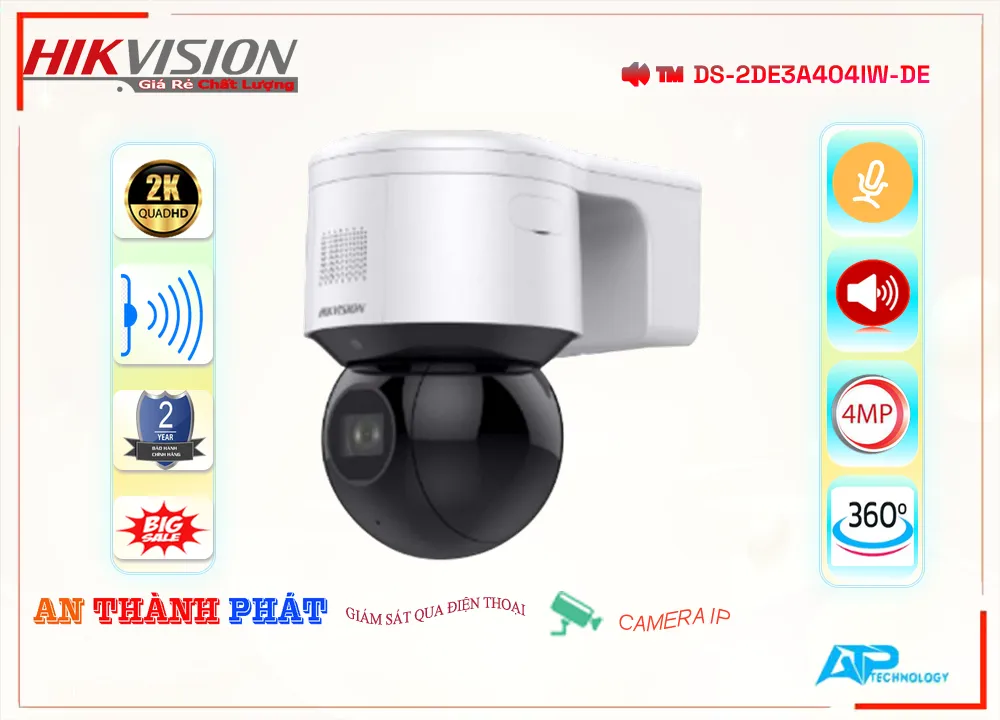 Camera Hikvision DS-2DE3A404IW-DE,Giá DS-2DE3A404IW-DE,phân phối DS-2DE3A404IW-DE,DS-2DE3A404IW-DEBán Giá Rẻ,Giá Bán