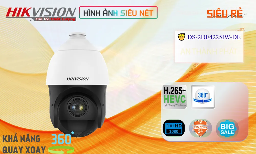 DS-2DE4225IW-DE Camera Mẫu Đẹp Hikvision
