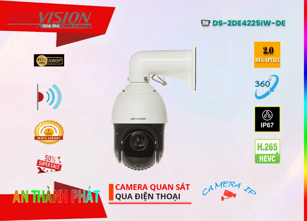 Camera Hikvision DS-2DE4225IW-DE,Giá DS-2DE4225IW-DE,phân phối DS-2DE4225IW-DE,DS-2DE4225IW-DEBán Giá Rẻ,Giá Bán