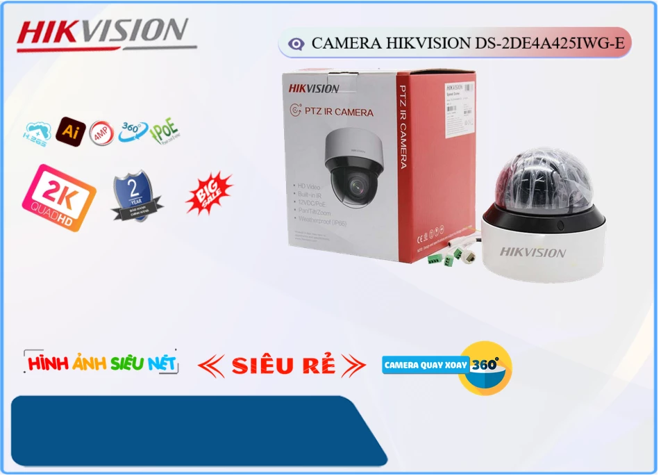 DS 2DE4A425IWG E,Camera Hikvision DS-2DE4A425IWG-E,DS-2DE4A425IWG-E Giá rẻ,DS-2DE4A425IWG-E Công Nghệ