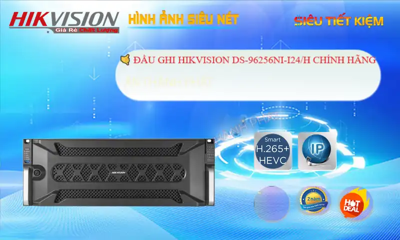 DS-96256NI-I24/H sắc nét Hikvision ➠