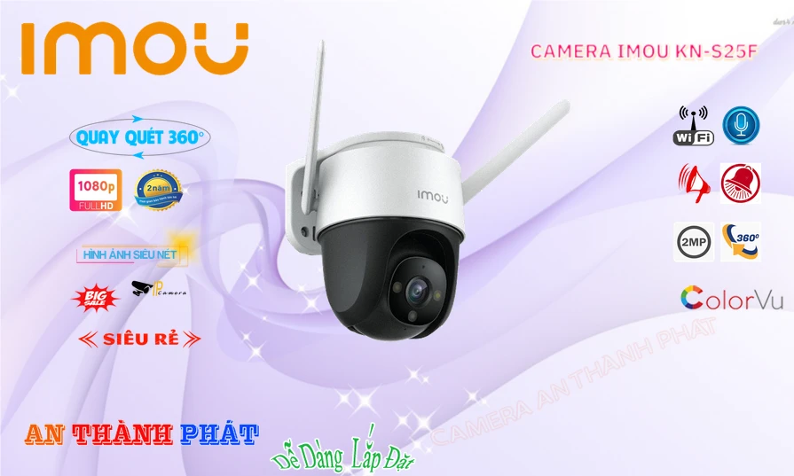 KN-S25F sắc nét Wifi KBone