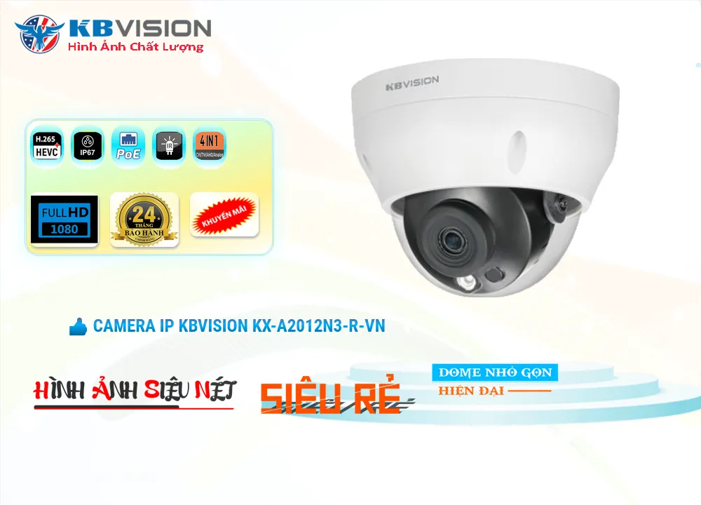 Camera IP Kbvision KX-A2012N3-R-VN,Giá KX-A2012N3-R-VN,phân phối KX-A2012N3-R-VN,KX-A2012N3-R-VNBán Giá Rẻ,Giá Bán