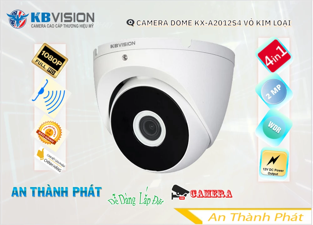 Camera KBvision KX-A2012S4,KX-A2012S4 Giá Khuyến Mãi,KX-A2012S4 Giá rẻ,KX-A2012S4 Công Nghệ Mới,Địa Chỉ Bán