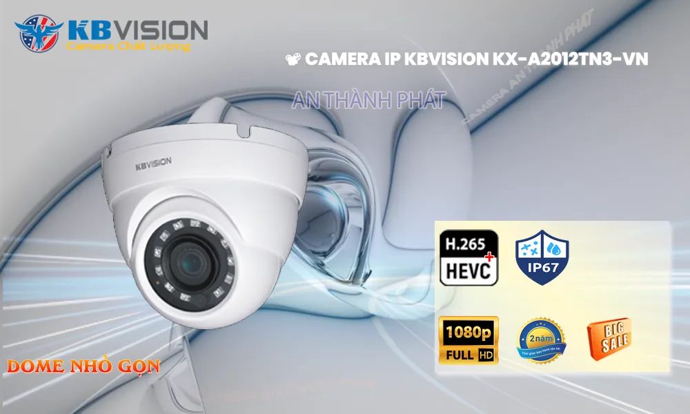điểm nổi bật camera IP Kbvision KX-A2012TN3-VN