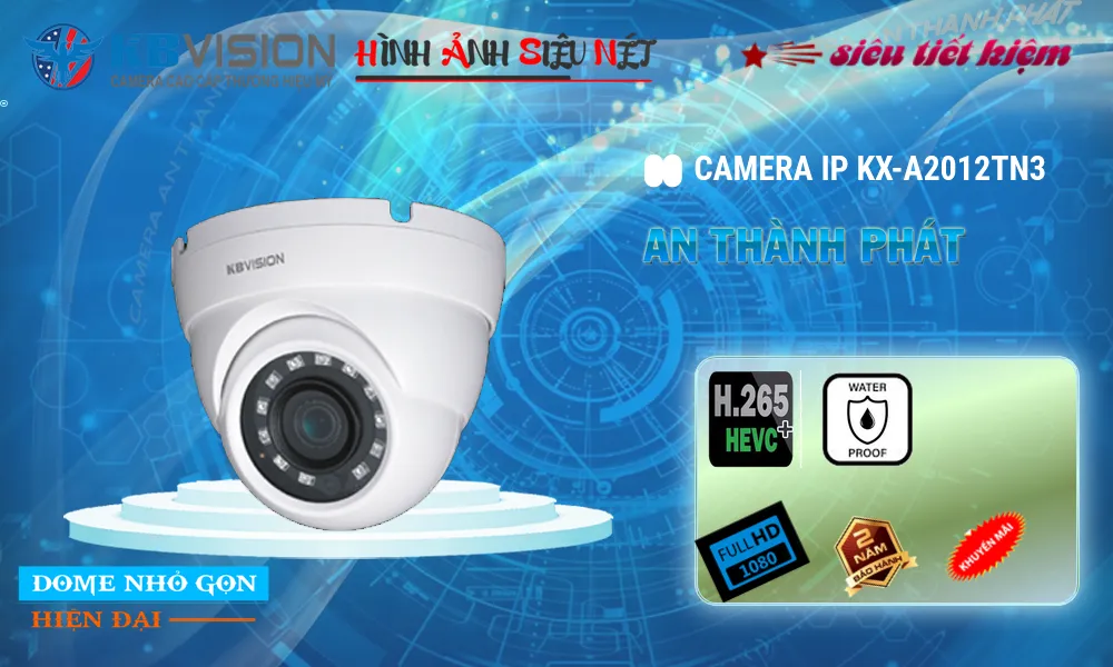 điểm nổi bật camera IP Kbvision KX-A2012TN3