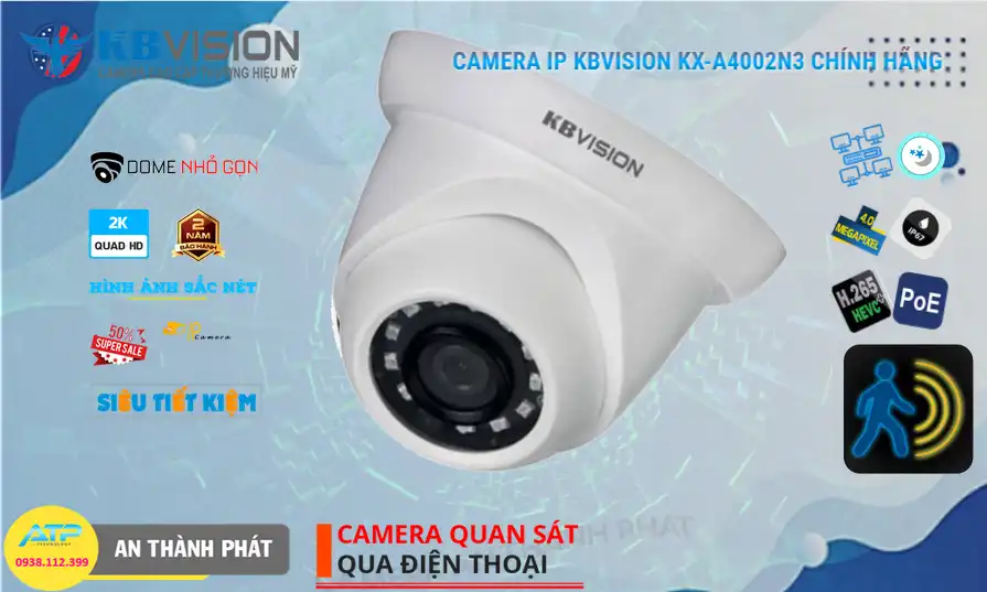 KX-A4002N3 sắc nét KBvision