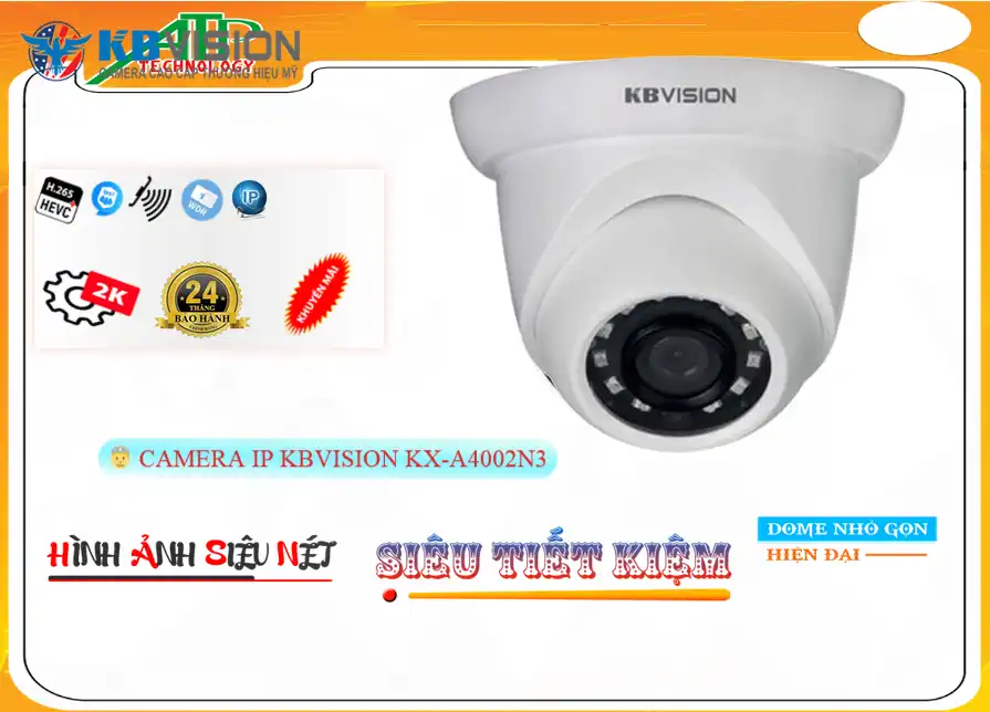 KX-A4002N3 sắc nét KBvision