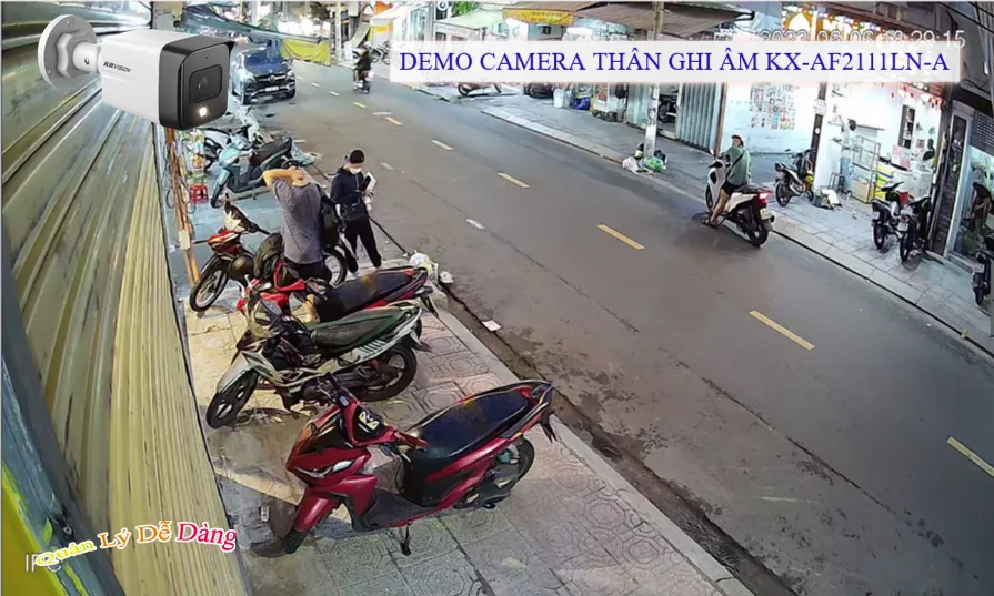 KX-AF2111LN-A IP POE được Thiết kế Phát hiện chuyển động thông minh, phát hiện hình dáng người KBvision Giá tốt