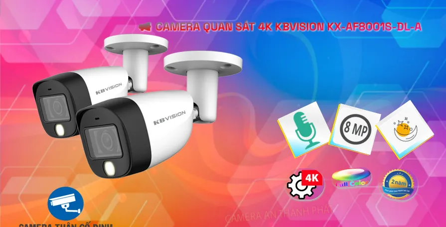 KX-AF8001S-DL-A Camera Thiết kế Đẹp KBvision ✲ KX-AF8001S-DL-A Camera Thiết kế Đẹp KBvision ✲