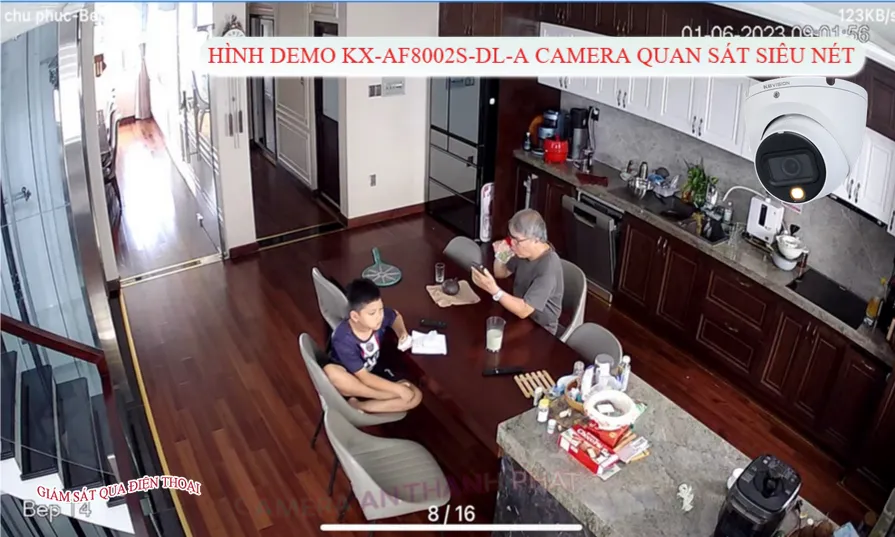 KX-AF8002S-DL-A Camera Công Nghệ HD Thiết kế Đẹp KBvision