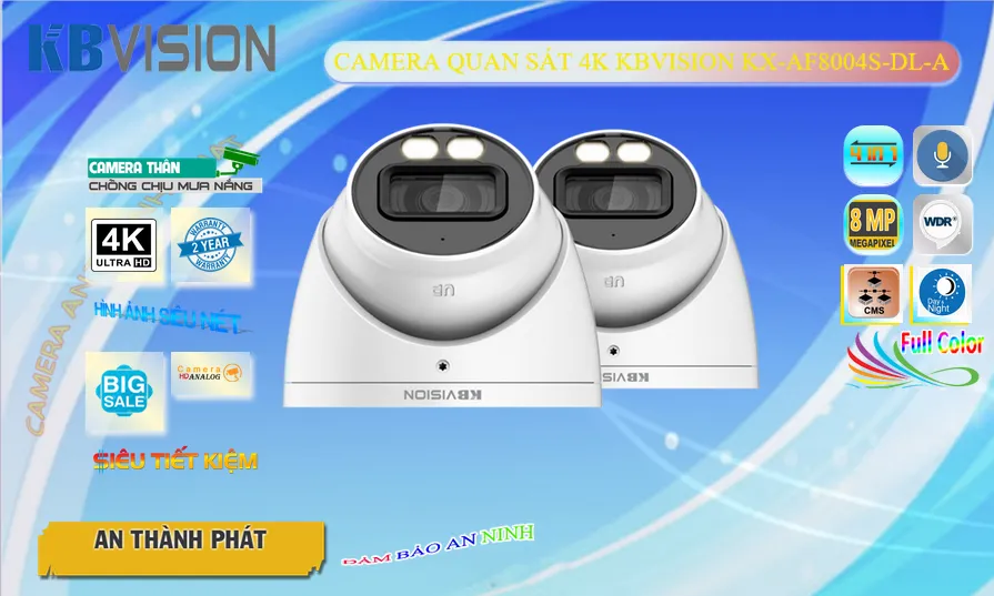 KX-AF8004S-DL-A Camera HD KBvision