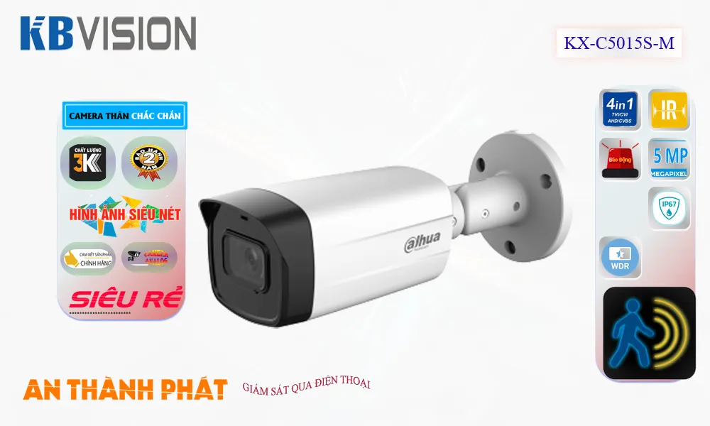 KX-C5015S-M sắc nét KBvision