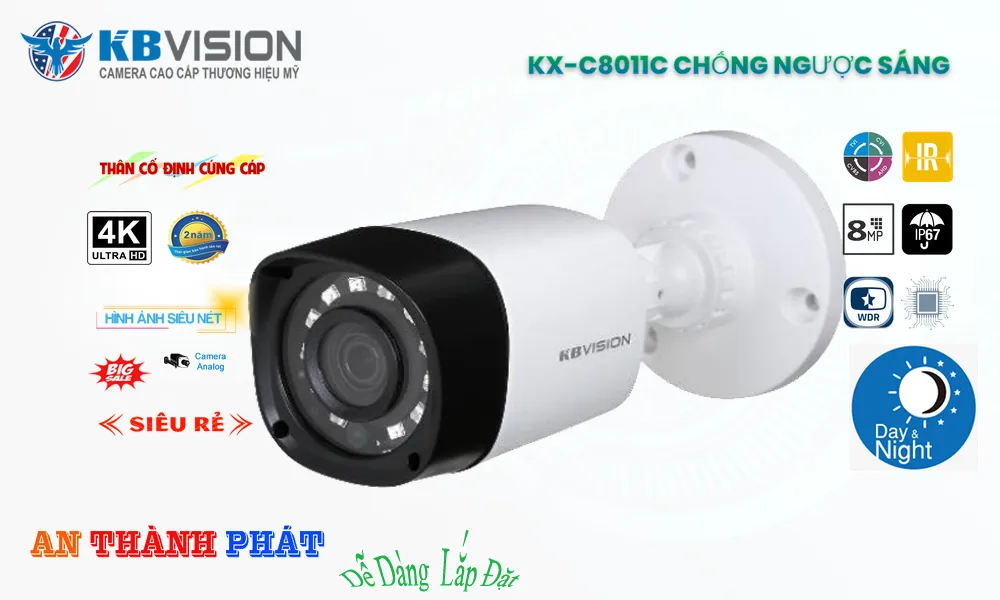 Camera KX-C8011C IP67
