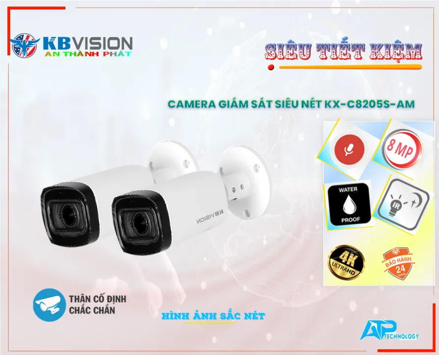 KX-C8205S-AM Camera HD khả nang Nguồn : 12V KBvision KX-C8205S-AM Camera HD khả nang Nguồn : 12V KBvision