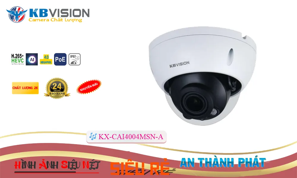 Camera KX-CAi4004MSN-A  KBvision Giá rẻ ❇