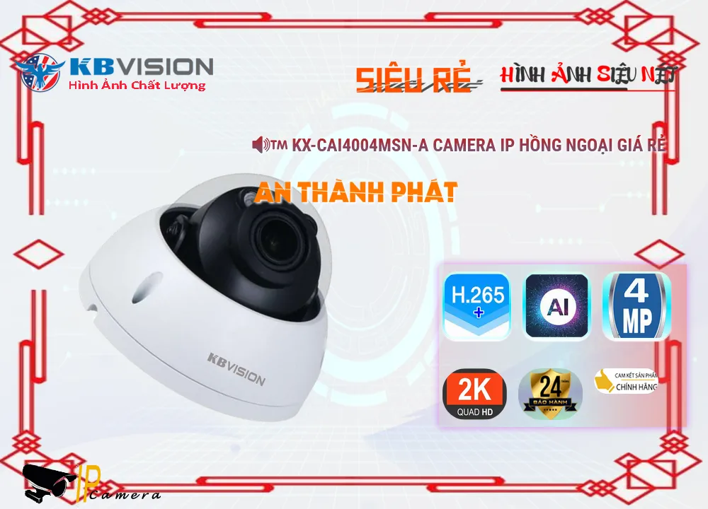 Camera KBvision KX-CAi4004MSN-A,KX-CAi4004MSN-A Giá rẻ,KX-CAi4004MSN-A Giá Thấp Nhất,Chất Lượng