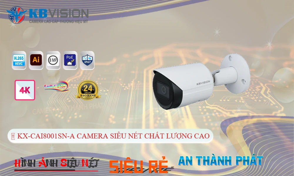 Camera Giá Rẻ KBvision KX-CAi8001SN-A Camera Giá Rẻ KBvision KX-CAi8001SN-A
