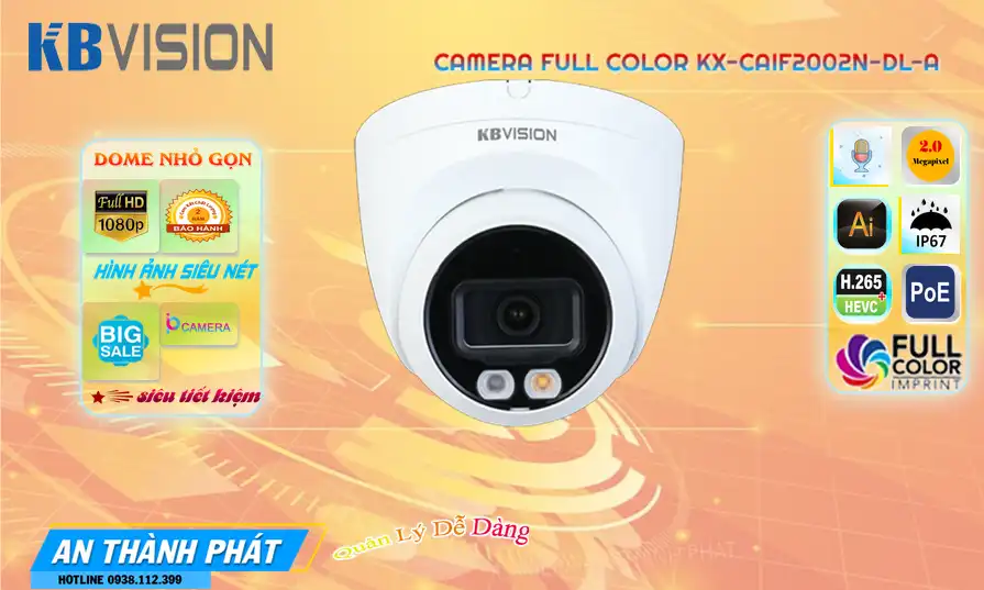 ➠ KX-CAiF2002N-DL-A sắc nét KBvision ➠ KX-CAiF2002N-DL-A sắc nét KBvision