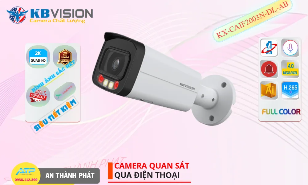 ➠  KX-CAiF2003N-DL-AB sắc nét KBvision