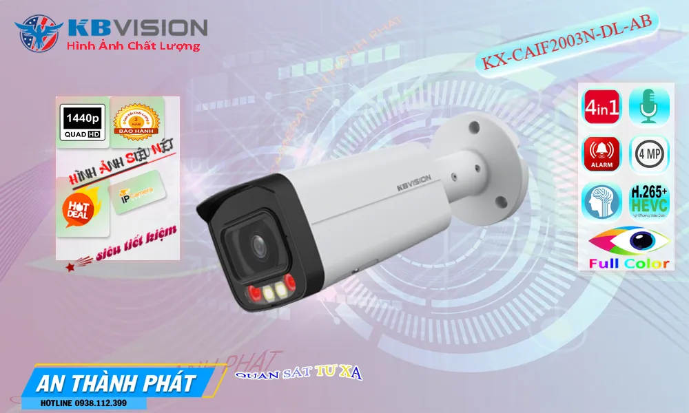 ➠  KX-CAiF2003N-DL-AB sắc nét KBvision