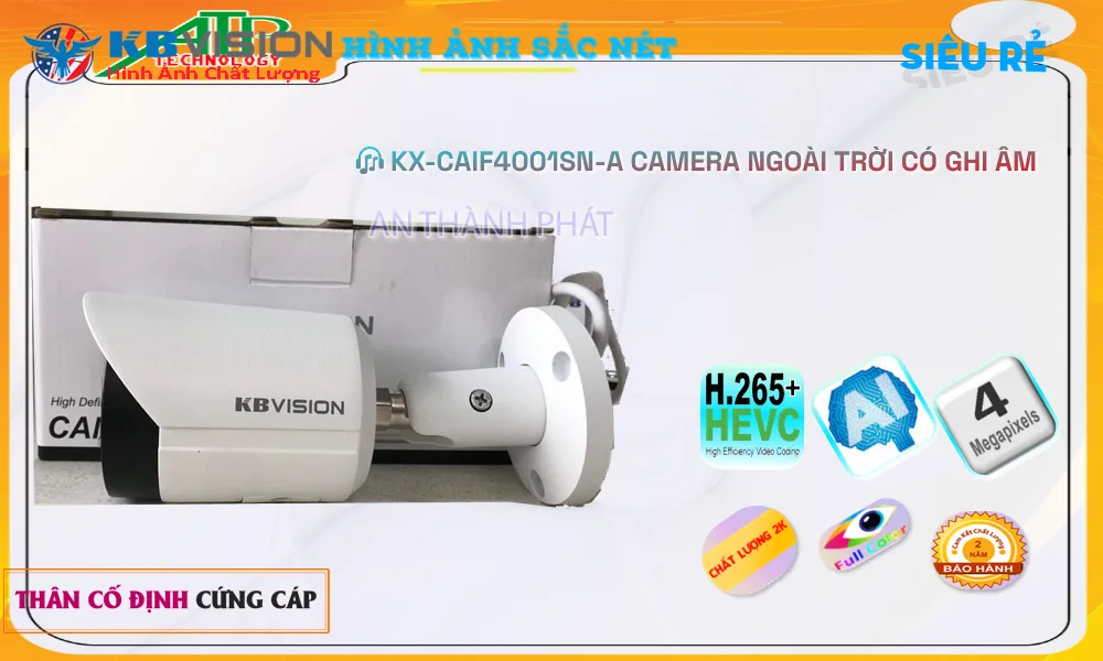 Camera KBvision KX-CAiF4001SN-A,KX-CAiF4001SN-A Giá rẻ,KX CAiF4001SN A,Chất Lượng KX-CAiF4001SN-A,thông số