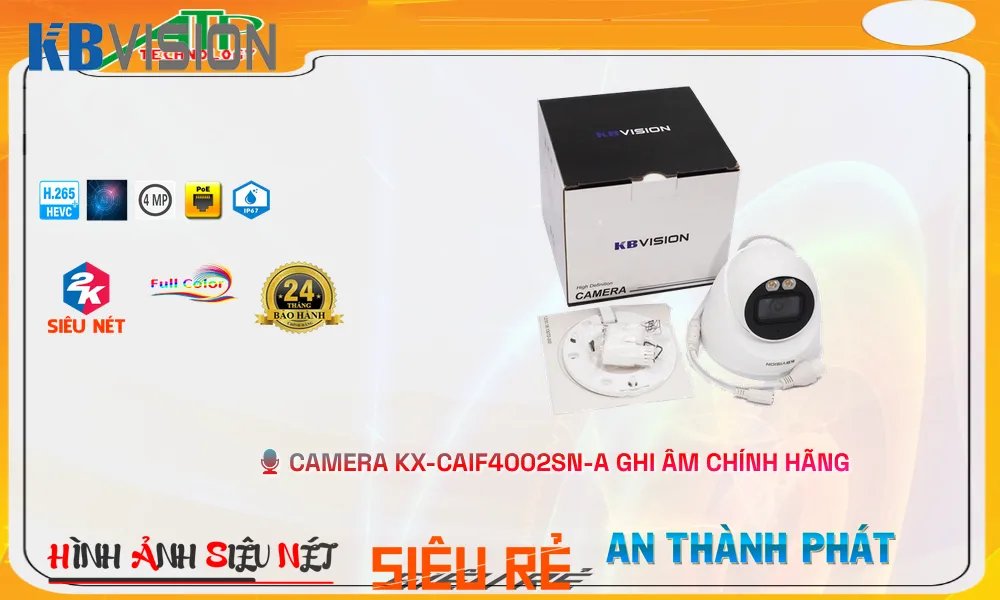 Camera Kbvision KX-CAiF4002SN-A,Giá KX-CAiF4002SN-A,KX-CAiF4002SN-A Giá Khuyến Mãi,bán KX-CAiF4002SN-A,KX-CAiF4002SN-A