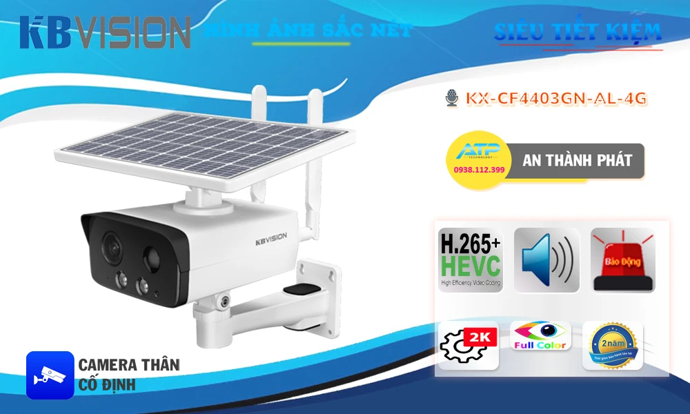 KX-CF4403GN-AL-4G Camera Thân Ngoài Trời