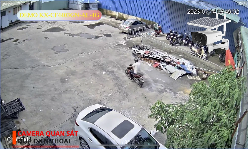 KX-CF4403GN-AL-4G Camera Thân Ngoài Trời