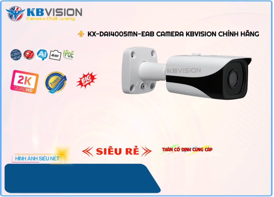 KX DAi4005MN EAB,Camera KBvision KX-DAi4005MN-EAB,Chất Lượng KX-DAi4005MN-EAB,Giá KX-DAi4005MN-EAB,phân phối