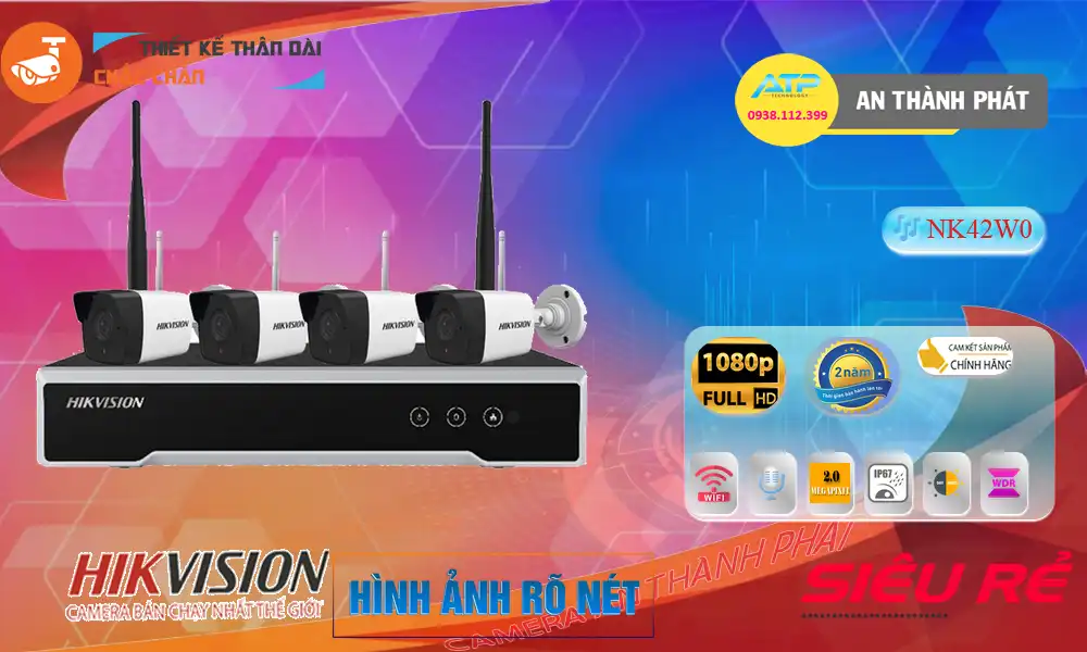NK42W0 sắc nét Hikvision ➠