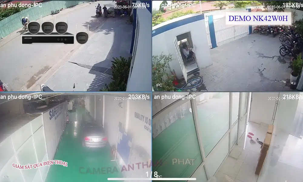 ➠  NK42W0H sắc nét Hikvision