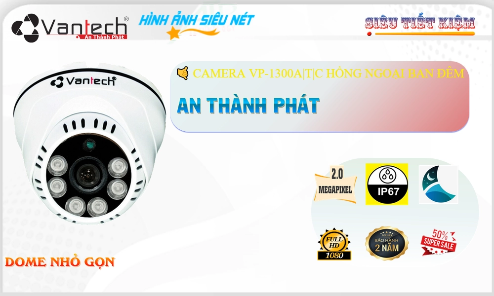 VP-1300A|T|C Camera VanTech Công Nghệ Mới,Giá VP-1300A|T|C,VP-1300A|T|C Giá Khuyến Mãi,bán VP-1300A|T|C, HD