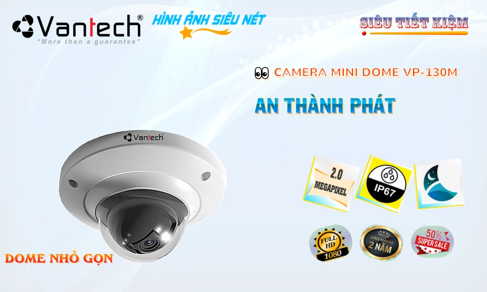 VP-130M Camera VanTech Chức Năng Cao Cấp