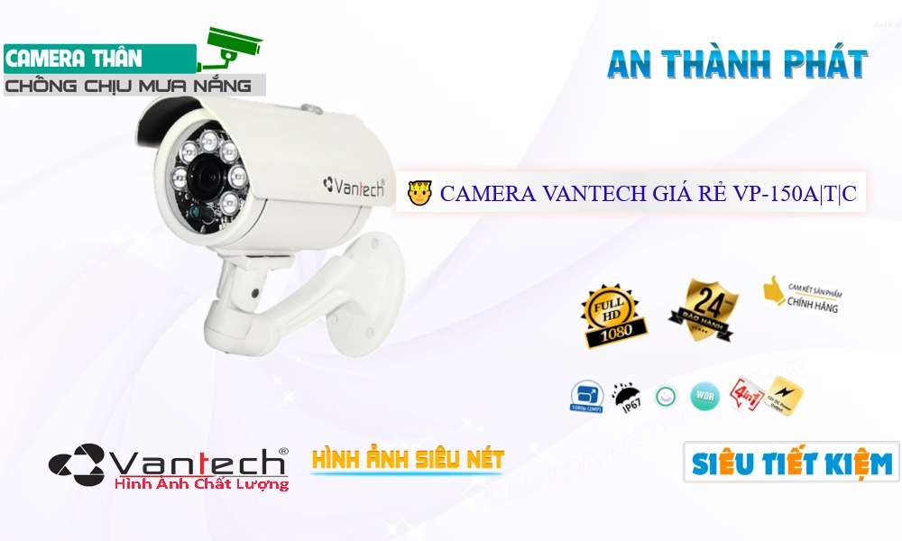 VanTech VP-150A|T|C Sắc Nét VanTech VP-150A|T|C Sắc Nét