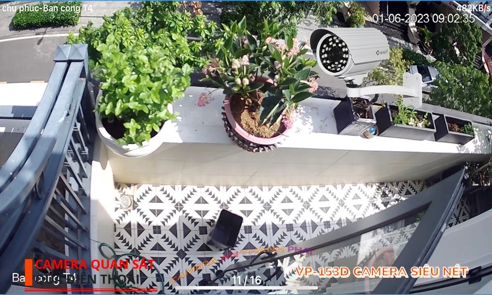 VP-153D Camera VanTech Chi phí phù hợp ✲