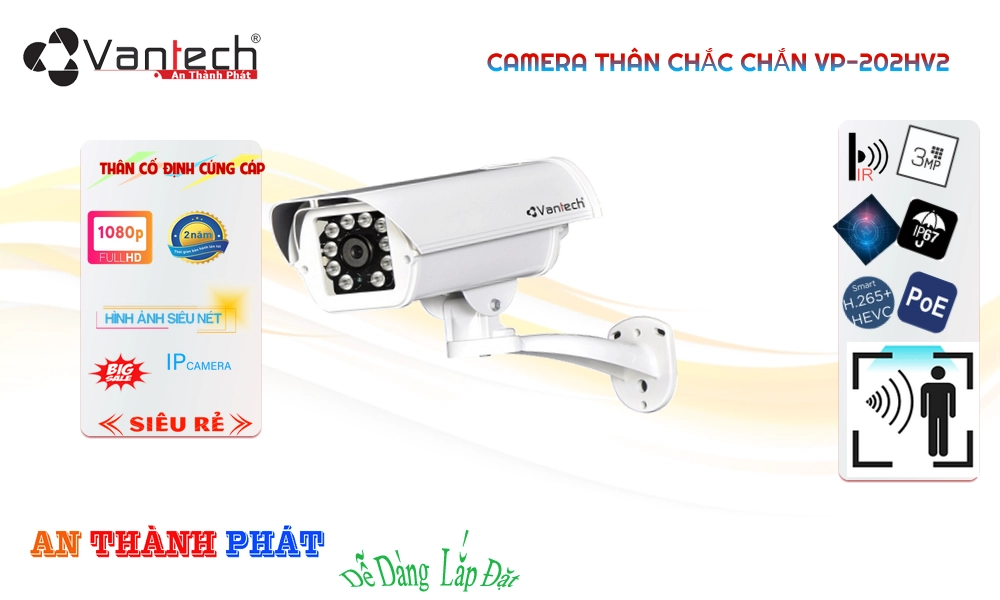 Camera VanTech VP-202HV2 Mẫu Đẹp