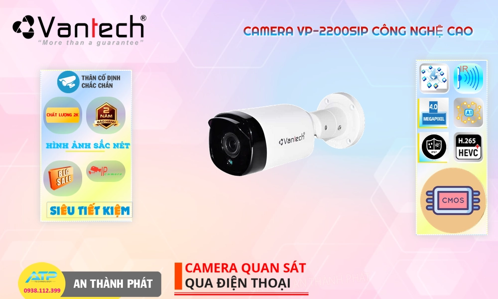 VP-2200SIP IP VanTech Với giá cạnh tranh ❂