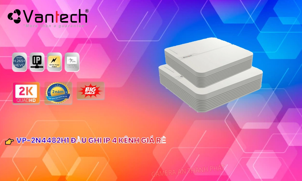 Đầu ghi VanTech VP-2N4482H1 Mẫu Đẹp