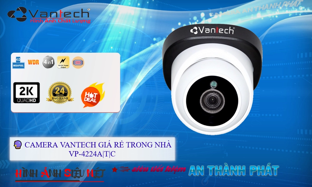 VP-4224A|T|C Camera VanTech Công Nghệ Mới
