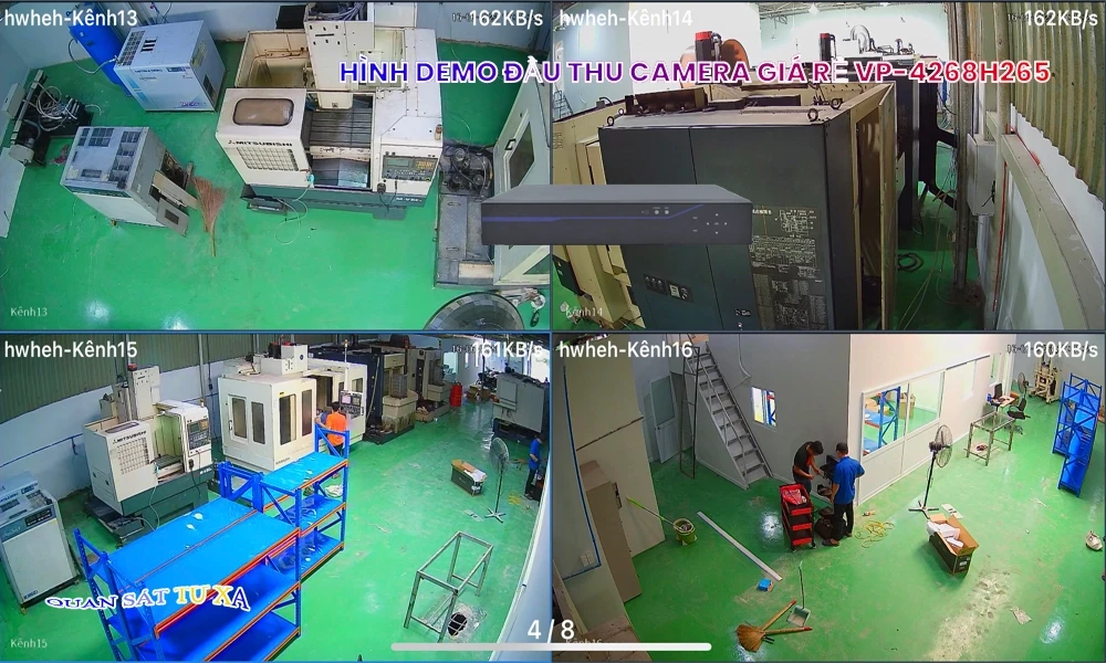 Đầu Ghi VP-4268H265 Chức Năng Cao Cấp