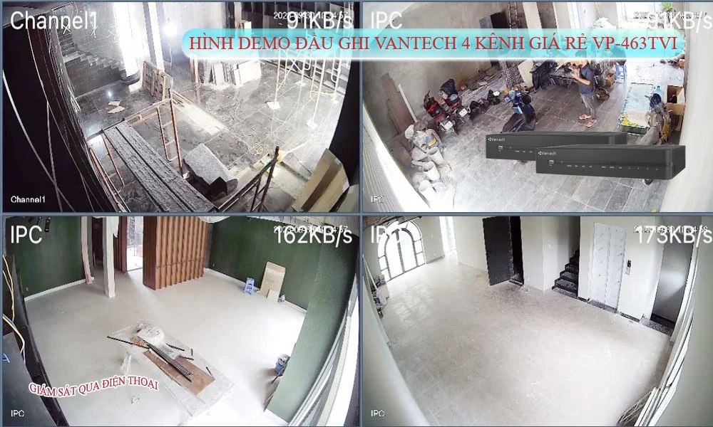 VP-463TVIThiết Bị Ghi Hình Thiết kế Đẹp VanTech ✲