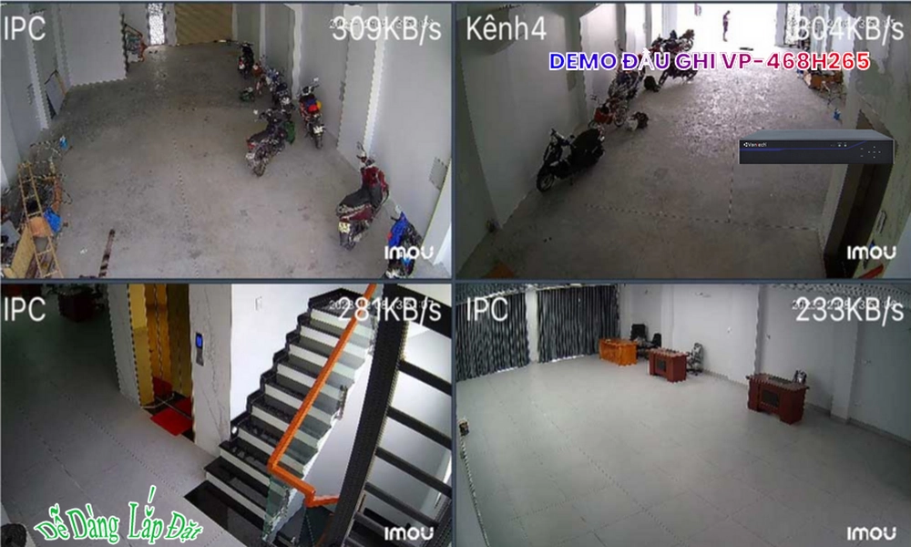 Đầu Ghi VanTech Giá tốt VP-468H265